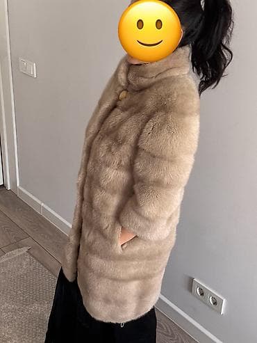 женские шуба: Шуба, Норка, По колено, Трансформер, XS, S, M — 4