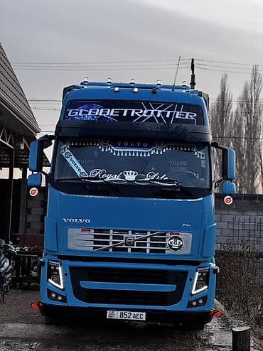 клык на вольво: Тягач, Volvo, Тентованный — 4