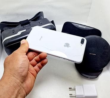 купить айфон 7: IPhone 8 Plus, Б/у, 256 ГБ, Белый, Наушники, 100 % — 8