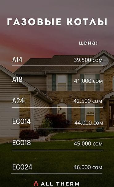 отопление 1: Газовый котёл Для дома, Тип управления: Механический — 7