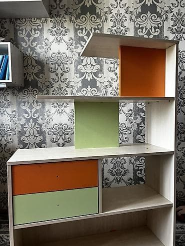 third edition solution: Детская модульная мебель в едином стиле (светлое дерево с оранжевыми и — 5