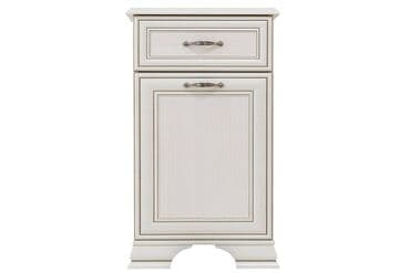 узкие прикроватные тумбочки ширина 30: Тумба традиционная 1Д 1Я (Tiffany 1D1S), коллекции Тиффани, Вудлайн — 4