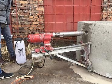 Толук оңдоо: Алмазное бурение отверстий в бетоне, кирпиче, железобетоне. - — 3