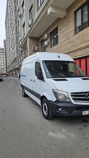 Услуги: Mercedes-Benz Sprinter, белый фургон (высокая крыша, длинная база) — 6