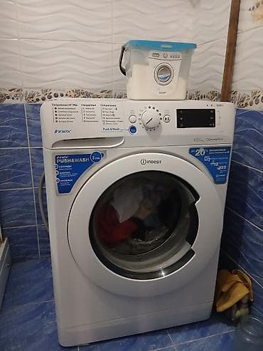 2 t: Стиральная машина INDESIT в отличном состоянии. 8 кг — 2