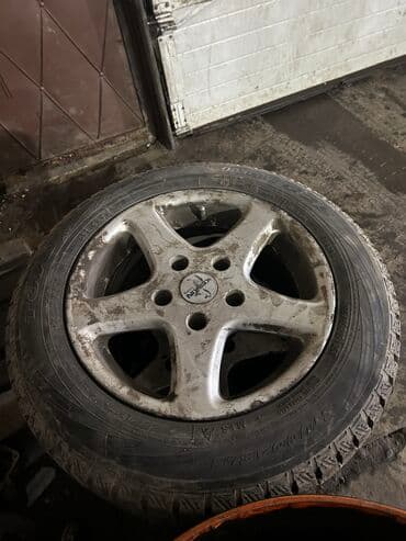 оригинальные штампованные диски опель: Литые Диски R 15 Комплект, отверстий - 5, Б/у — 2