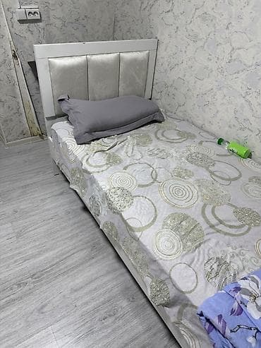 Мебель: Продаю БУ кроватки размеры 200/90 + матрацы. Можем и отдельно — 2