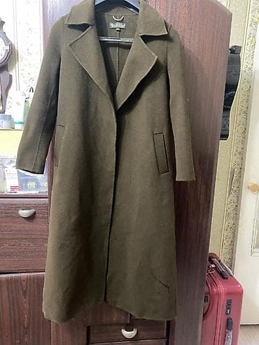 soft shell: Пальто женское, размер S (155/80A). Цвет: оливково‑хаки. Материал — 1