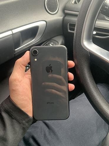 IPhone Xr, Б/у, 128 ГБ, Черный, 80 %
