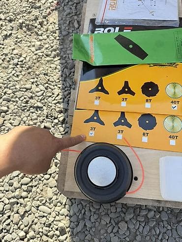 без двиготеля: Бензиновый триммер/мотокоса ROLF/Бензокоса гарантия менен 4 такный май — 4