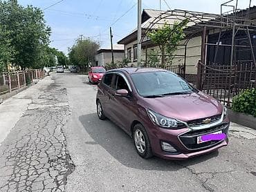 габарит: Chevrolet Spark: 2019 г., 1 л, Автомат, Бензин, Хэтчбэк — 2