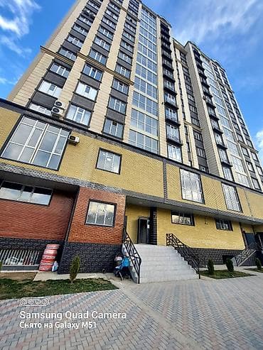 дом мкр достук: 2 комнаты, 80 м², Элитка, 7 этаж, Готовая ПСО (под самоотделку) — 7