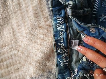 nike pegasus: Джинсы и брюки, цвет - Синий, Б/у — 4