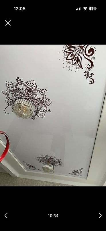 Натяжной потолок: Натяжные потолки с установкой - Виды: матовые и глянцевые — 2