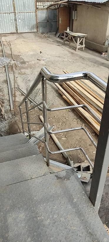 Лестницы и комплектующие на заказ: Перила из нержавеющей стали качественно гарантия у нас работает — 6