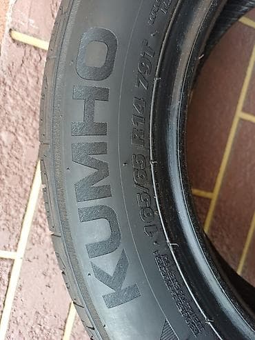 Шины и диски: Шины 165 / 65 / R 14, Лето, Б/у, Комплект, Легковые, Корея, Kumho — 2