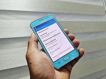 techno camon: Samsung Galaxy J1, Б/у, 4 ГБ, цвет - Голубой, 2 SIM — 10