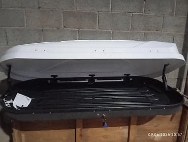 багажники для авто: Автобокс 100 см, 70 л, Новый, Самовывоз — 4