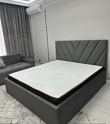 борт для кровати: Двуспальная кровать, С матрасом, длина - 200 см — 8