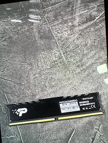 geforce 210: Оперативная память (RAM) для ПК, Б/у, Patriot, 32 ГБ, DDR5, 6000 МГц — 1