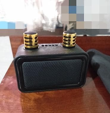 портативные колонки mobei: Портативная Bluetooth-акустика с двумя верхними динамиками в золотых — 4