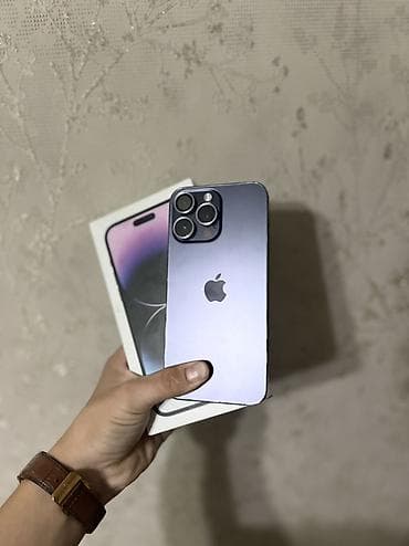 IPhone 14 Pro Max, 128 ГБ, Deep Purple, Коробка, 87 % at lalafo.kg IPhone 14 Pro Max, 128 ГБ, Deep Purple, Коробка, 87 %