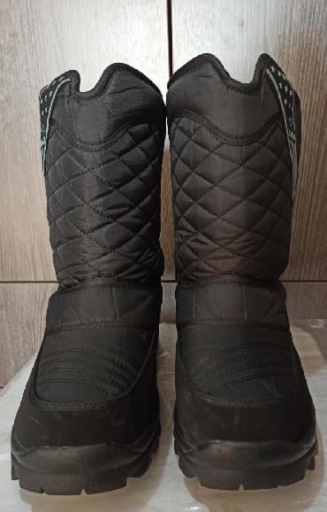 сапоги из натурального меха и кожи: Отличные сапоги на снежную зиму!! Очень теплые, на толстой подошве! — 1