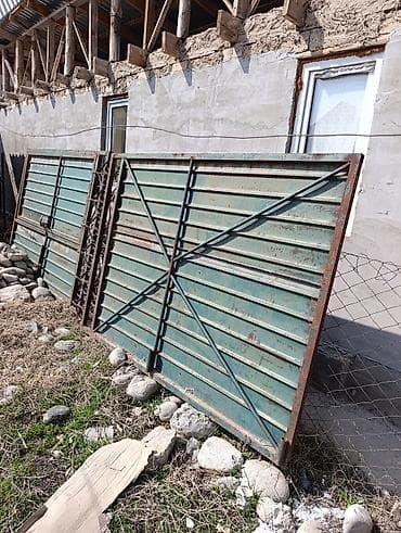 раскосой: Комплект для ворот и автозапчасти 1) Металлические распашные ворота - — 1