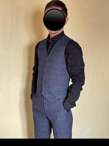 Толстовкалар: Эркектердин костюму, M, Жаңы, түсү - Көк, Өзү алып кетүү, Акысыз жеткирүү — 2