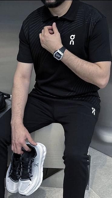 размеры мужской спортивной одежды: Мужской спортивный комплект on cloud Размеры S M L XL XXL Турция 🇹🇷 — 1