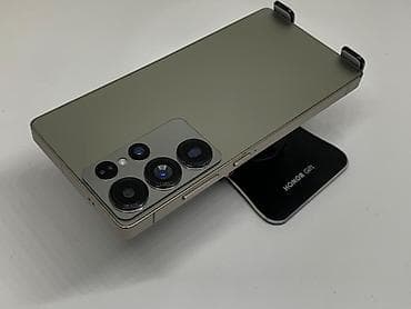 samsung tab: Samsung Galaxy S25 Ultra, Б/у, 256 ГБ, цвет - Золотой, 2 SIM — 3
