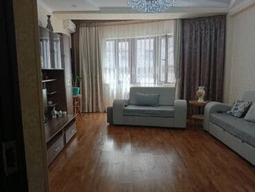 пишпек продажа квартир: 3 комнаты, 100 м², Элитка, 2 этаж, Евроремонт — 1