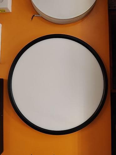 projector screen: Круглый светодиодный потолочный светильник. - Тип: LED — 1