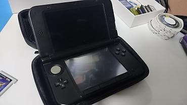 3DS LL (XL) японской ревизии, в переносном кейсе, с зашитным чехлом