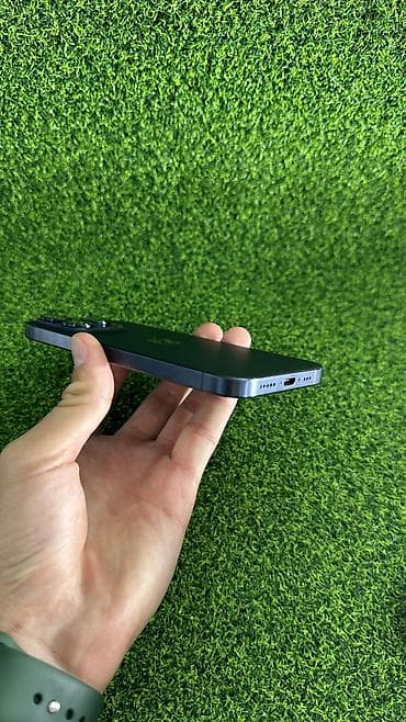iphone d: IPhone 15 Pro, Б/у, 256 ГБ, Синий, Защитное стекло, Чехол, 92 % — 2