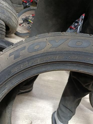 Транспорт: Шины 235 / 55 / R 19, Лето, Б/у, 1 шт, Легковые, Япония, Toyo — 3