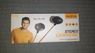 Новые стерео наушники Realme