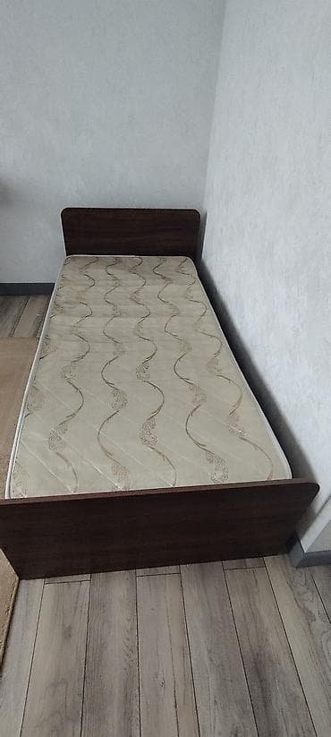 bunk bed: Односпальная кровать, С матрасом, длина - 190 см — 2