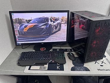 Компьютер, ядер - 4, ОЗУ 16 ГБ, Для несложных задач, Б/у, Intel Core i3, NVIDIA GeForce GTX 1070, HDD + SSD