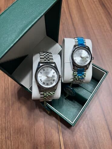 Продаю парные часы для влюблённых: ☑️кварцевый механизм ☑️стальной