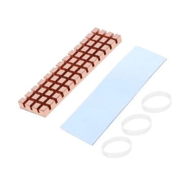 радиатор ssd: Медный радиатор для охлаждения M.2 SSD NVME, 2280. Снижает температуру — 3