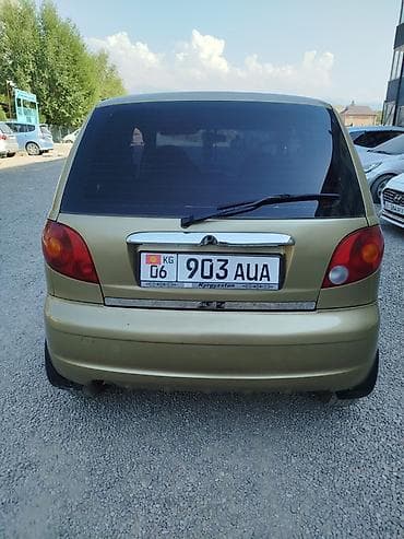 Унаа: Daewoo Matiz: 2006 г., 0.8 л, Кол менен иштөөчү, Бензин, Хетчбек — 2