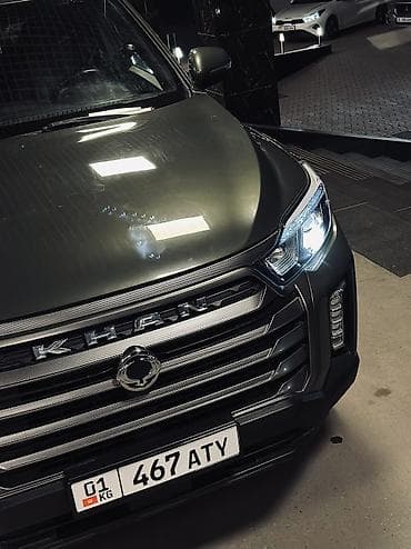 бактуу долонотуу: Ssangyong Rexton Khan: 2021 г., 2.2 л, Автомат, Дизель, Пикап — 2