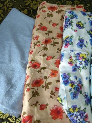 новогодние костюмы для детей на прокат в бишкеке: Продаю отрезы тканей. 6шт. Можно пошить летние вещи, сарафан, юбочку — 5