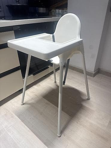 Стульчик для кормления, Ikea, Пластик, Другой вид, цвет - Белый