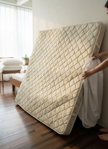 детский манеж с матрасом: Спальный матрас, Б/у, Семейный, Турция, Пружинный, Пенополиуретан, Другой бренд, Матрасы средней жесткости, Самовывоз — 1