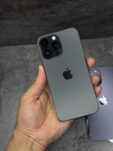 pixel 7: IPhone 14 Pro Max, Б/у, 256 ГБ, Зарядное устройство, Защитное стекло, Чехол, В рассрочку, 95 % — 3