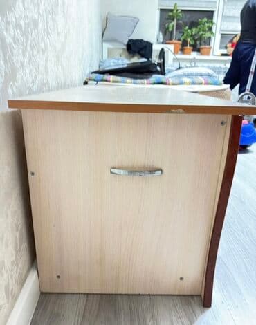 Шкафы: Тумба для вещей и одежды, Без зеркала, ЛДСП, цвет - Бежевый — 3