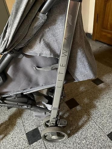 большую коляску: Коляска, Chicco, цвет - Серебристый, Б/у — 4