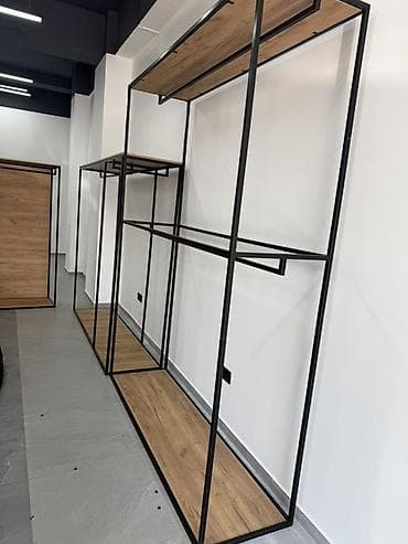 машазин: Кронштейн Для одежды, Материал: Металл, Лофт, Б/у — 3